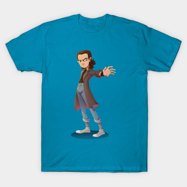 Eleven - Stranger Things T-Shirt by aki_anyway